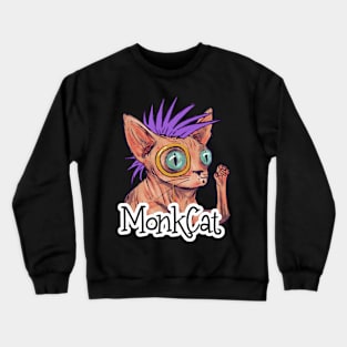 MonkCat Crewneck Sweatshirt